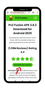 PvZ Fusion APK 3.8.1 Download for Android 2026 4 Click PvZ fusion APk