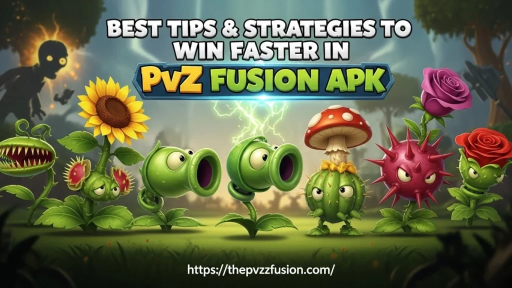 strategies of pvz fusion apk