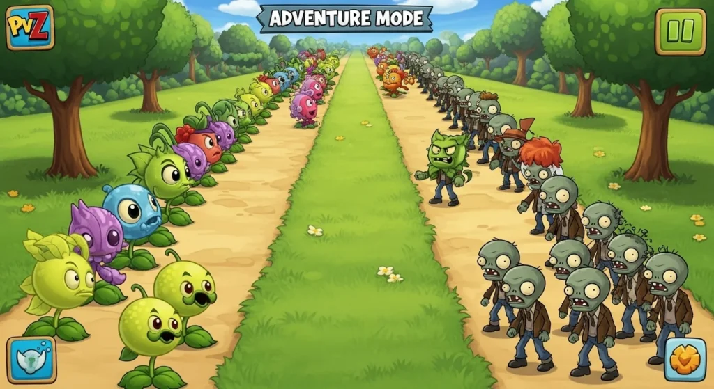 PvZ Fusion APK 3.8.1 Download for Android 2026 7 adventure mode of pvz fusion apk