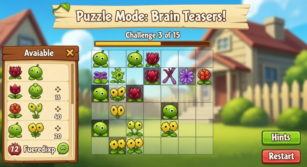 PvZ Fusion APK 3.8.1 Download for Android 2026 9 puzzle mode of pvz fusion apk