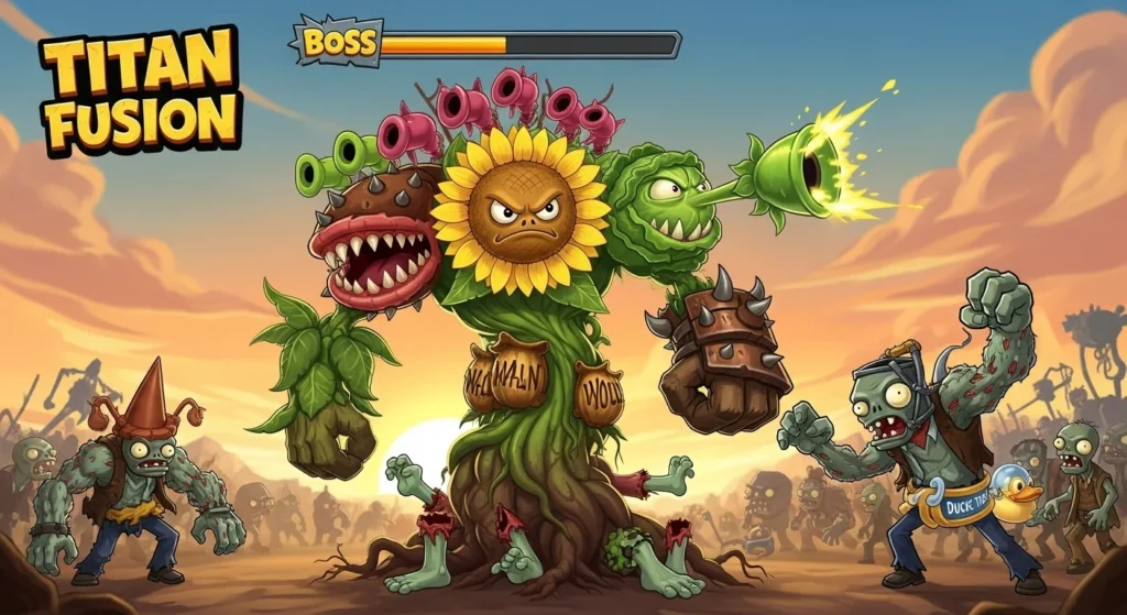 PvZ Fusion APK 3.8.1 Download for Android 2026 13 titan fusion